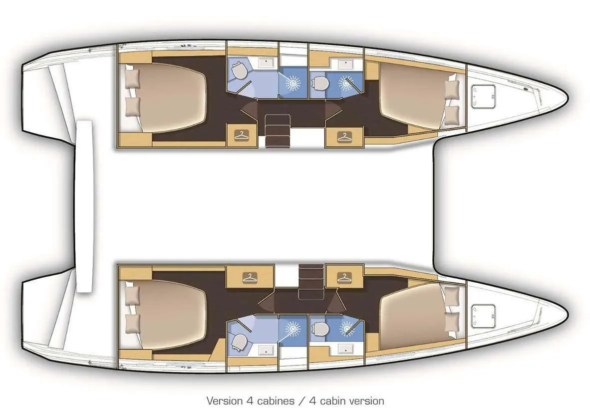 Luxury Catamaran Lagoon 42, Ac & Gn Split Croácia